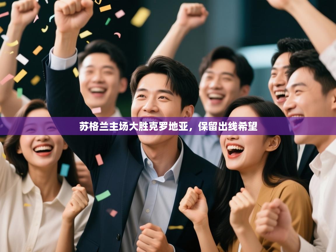 苏格兰主场大胜克罗地亚，保留出线希望  第1张